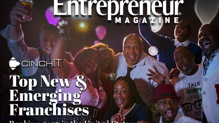 Cinch I.T. Named One of 2022’s Top New & Emerging Franchises by Entrepreneur